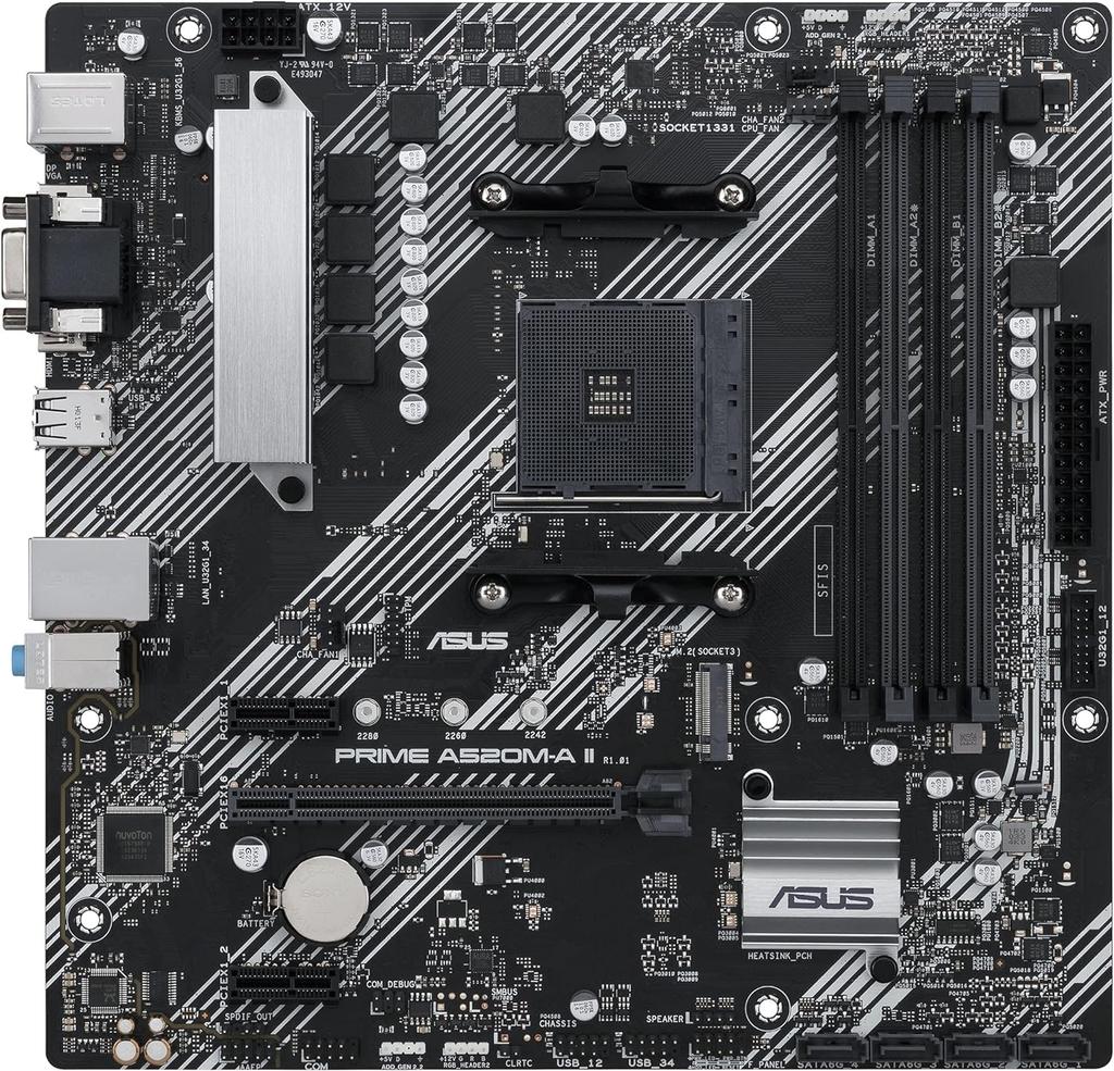 ASUS PRIME A520M-A II AMD Ryzen 5000 series AM4 compatible A520 mATX motherboard Domestic authorized dealer product