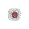 Silver Pendant with Ruby 0.525ct (2187875)