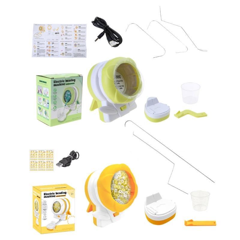 Электрический спиннер для глиняных бусин, набор спиннера для бусин для изготовления ювелирных изделий, браслетов, ожерелий, поделок для талии, USB спиннер для бусин