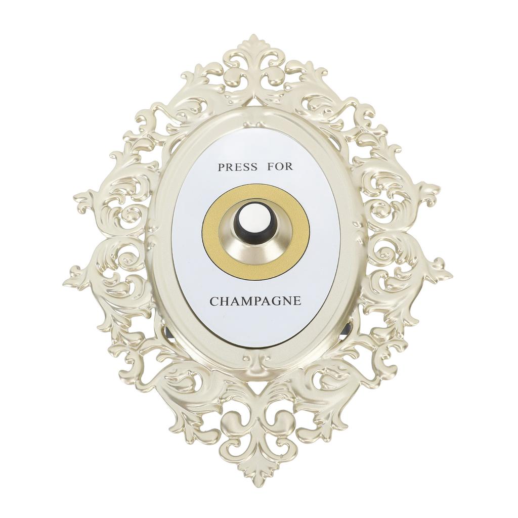 Декоративная кнопка дверного звонка в стиле шампанского, европейский стиль, винтажный декор, декоративная табличка