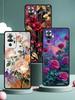 Oil Painting Flowers Pattern Design Phone Case Cover for Redmi 14C 13C 12 10C Note 14 13 12 10 11 Pro Plus K40 Pro Soft TPU Bags