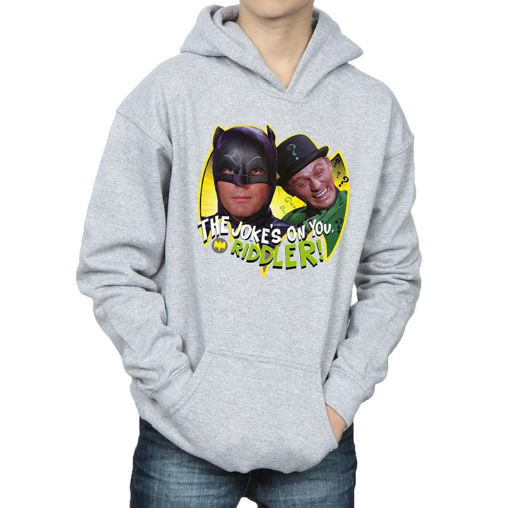 DC Comics Boys Batman TV Series The Riddler Joke Hoodie