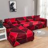New Style Printed L Shape Sofa Covers For Living Room Sofa Protector Anti -Dust Elastic Stretch Covers For Corner Sofa Cover