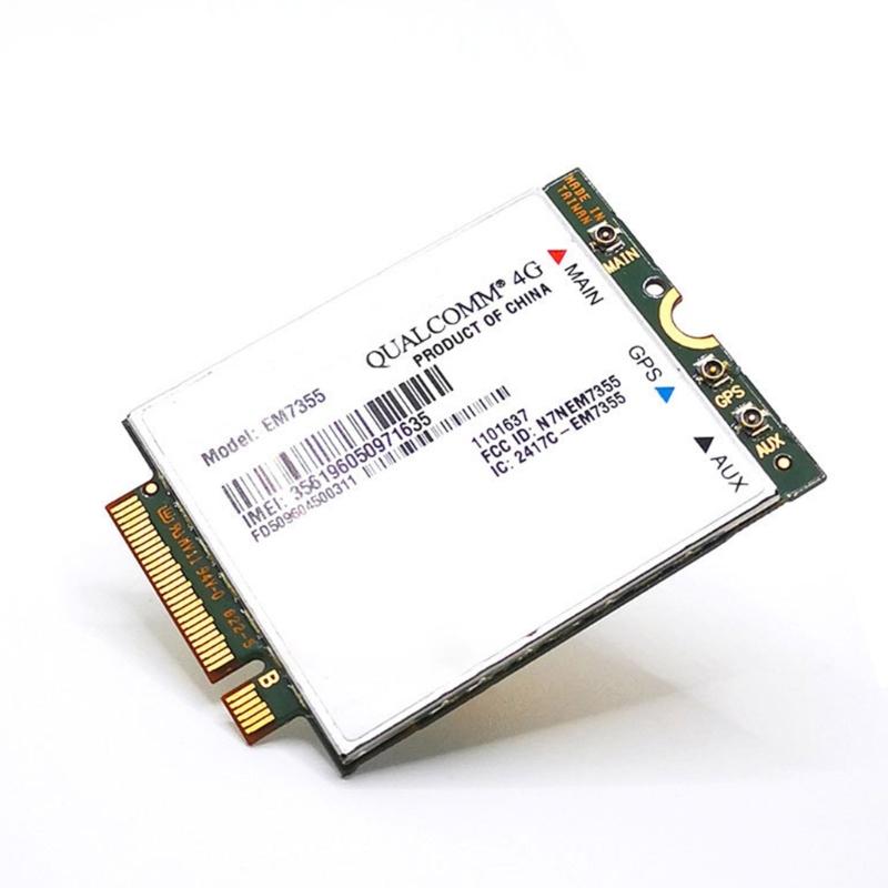 Модуль 4G M7355 Gobi5000 WWAN Pci-e 4G- Карта Оригинал - Беспроводная карта AirPrime WIFI Для ноутбука