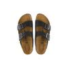 Birkenstock Arizona Slip Resistant Slide Slippers Unisex Black Regular 0552111