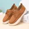 Fashion Lace Up Flat Fashion Women Autumn Outwear Runner Sneakers Brand Designer Solid Color Shoes Footwear Zapatillas Mujer2025