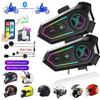 X10 Bluetooth 5.4 Motorcycle Helmet Headset for Rider Wireless Handsfree Call Phone Kit Motorcycle Waterproof Earphone MP3 Music Player for Moto