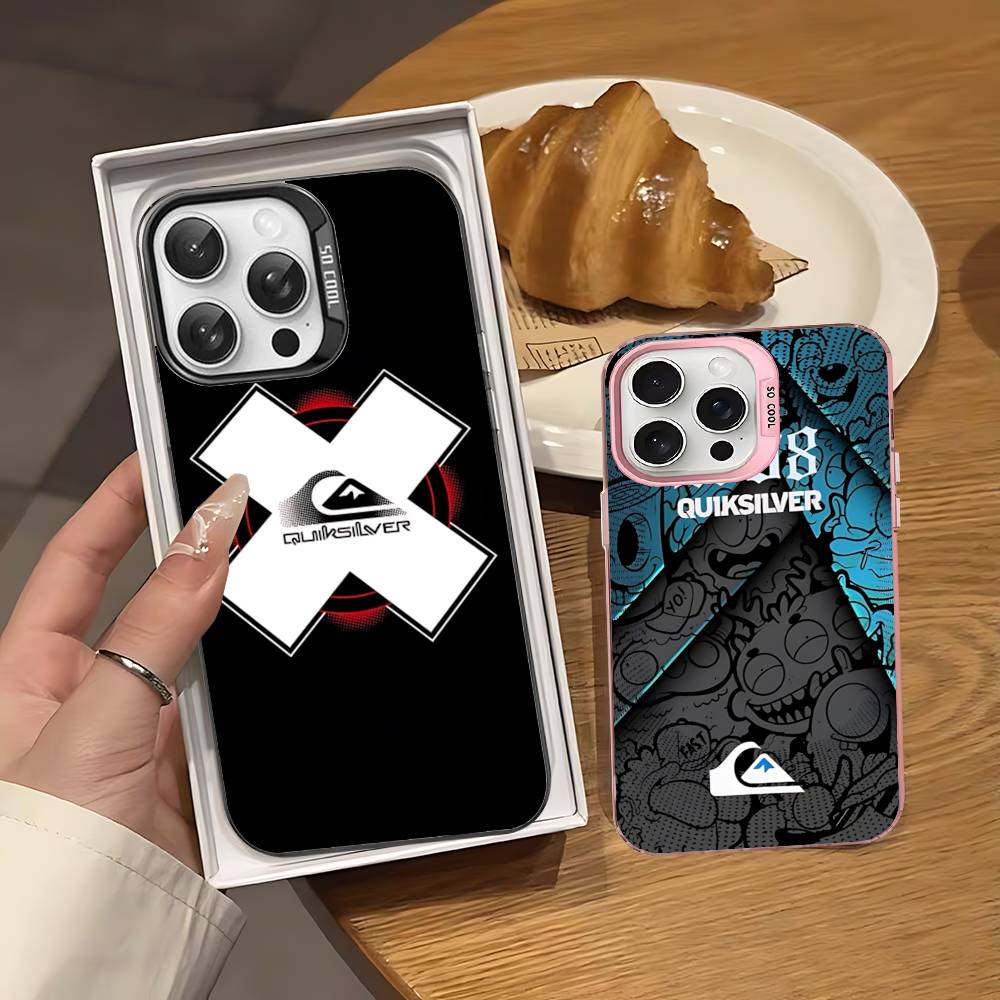 Чехлы для телефона с логотипом серф-бренда Q-QuiksilverS для iPhone 17 16 15 14 13 12 11 Plus Pro Max Цветной чехол