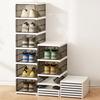 Organize For Sneakers with Stackable Clear Plastic Shoe Storage Boxes
