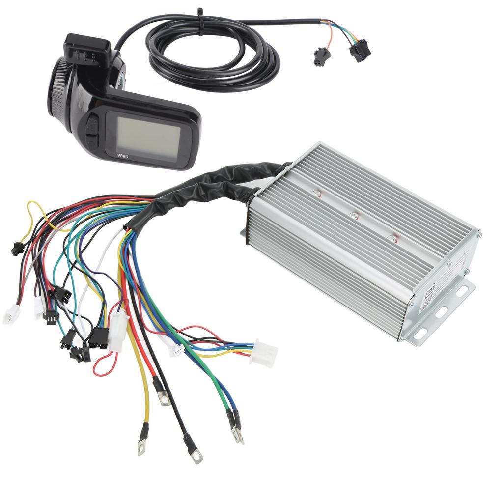 48 В 60 В 1500 Вт бесщеточный контроллер ЖК-дисплей комплект электрический велосипед скутер бесщеточный контроллер