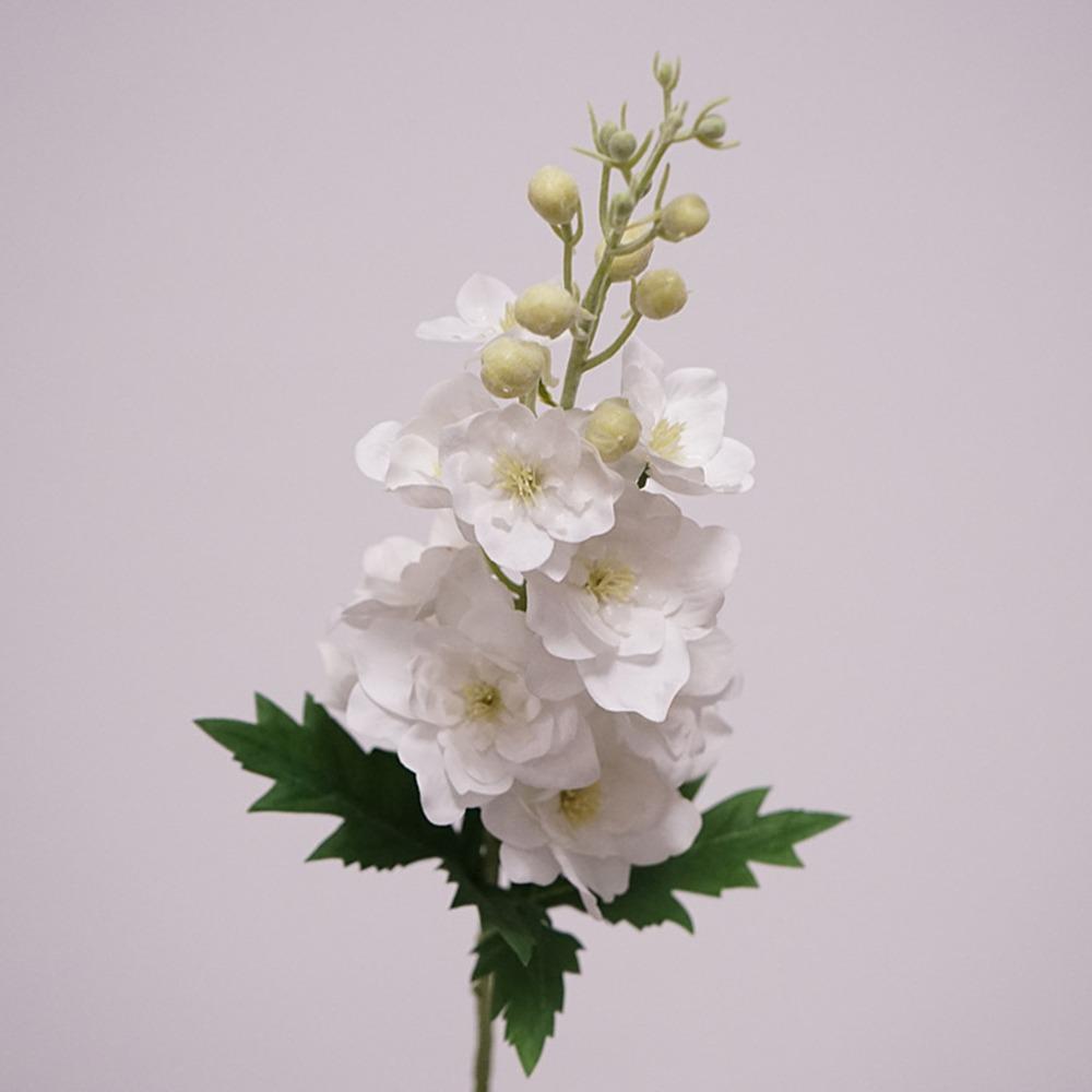 72cm Artificial Delphinium Flower Moisturizing Lifelike Delphinium Stem Real Touch Simulation Flower Wedding Bouquet