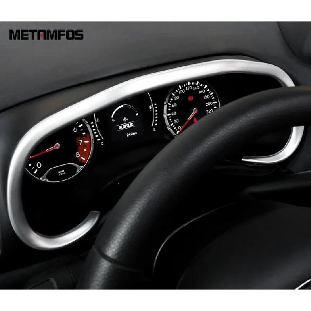 For Jeep Renegade 2015- 2024 2025 Matte Center Console Dashabord trument Board Cover Trim Frame Accessories Car Styling