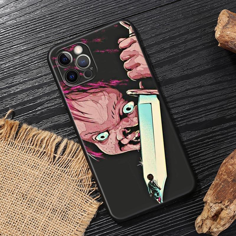 Чехол-ужастик Страшная кукла Чакки Для iPhone 14 Чехол Для iPhone 15 11 12 13 Mini 14 Pro Max XS X 7 8 15 Plus SE2020 Чехол Мягкая обложка