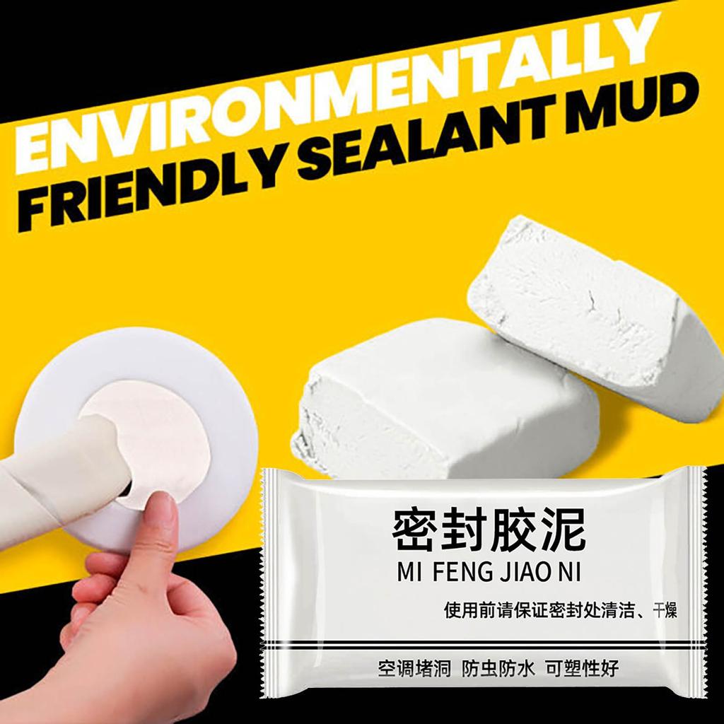 Клей для уплотнения отверстий для кондиционера, водонепроницаемая фиксированная плитка, пластилин, см. отверстие в стене