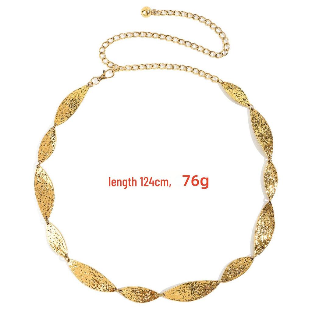 Богемный Этнический Металлический Пояс-Цепочка на Талию Высокого Класса для Женщин - Ретро, Универсальный Модный Аксессуар