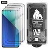 3PCS Dust-Free 3D Curved Edge HD Electroplated Explosion-Proof Tempered Glass Film For Redmi K70 Ultra, Anti-Fingerprint Screen Protector