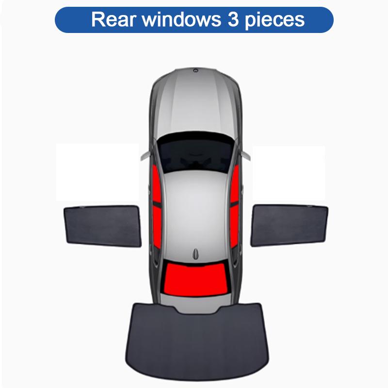 Custom Sun Visors For Toyota Corolla Touring Sports E210 2019~2025 Car Mesh Sunshade Magnetic Shade Window Curtains Accessories