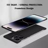 Solid Candy Color Frameless Hard PC Back Cover Case For iPhone 14 15 Plus 13 12 Mini 11 Pro X XR XS Max ShockProof Thin Cases