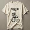 If I Ever Get Rabies Raccoon Shirt, Comfort Colors Tee