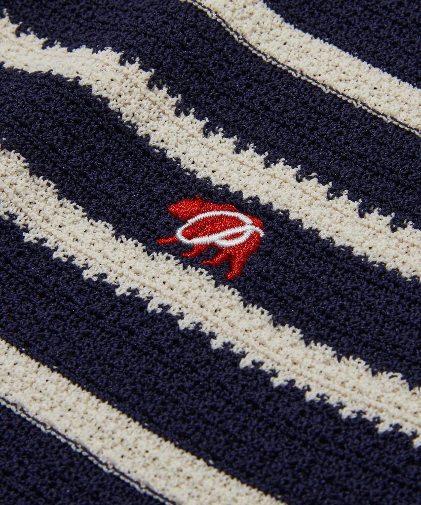 PENFIELD Женский вязаный топ без рукавов с воланами, темно-синий_Fs2Ne63F