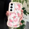Мягкий чехол для телефона с розовыми розами и бабочками для Samsung Galaxy A52 A73 A12 A11 S24 Ultra 5G S23 S22 S21 S20 FE Wave Edge, противоударный защитный резиновый чехол