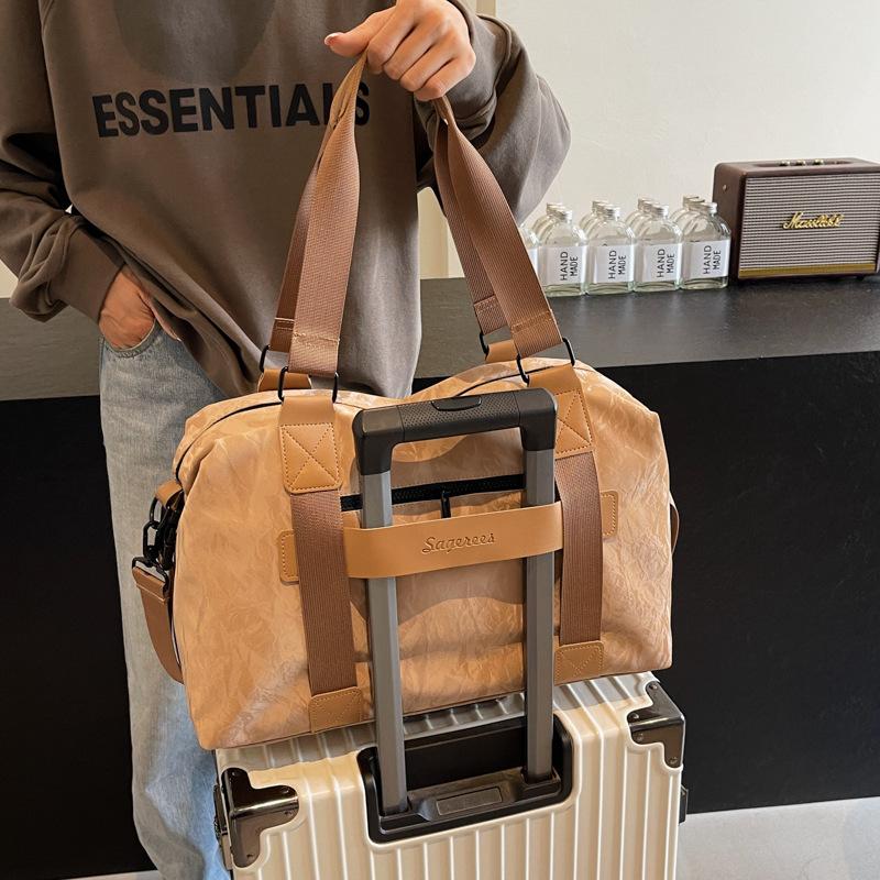 New Short-distance Hand-held Travel Bag for Women On Business Trip Boarding Luggage Bag Korean Style Casual and Fashionable One-shoulder Travel Bag