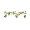 Cute Monkeys Wall Stickers Children Art PVC Decal 3D Animals Leaves Wallpaper Bedroom Living Room Decals for Kindergarten