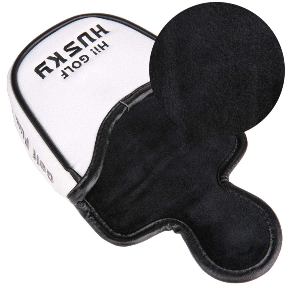 Чехол для гольф-головки, чехол для молотка, совместимый с мячом Odyssey 2, паттер TaylorMade Spider с магнитом для хаски, акита-ину (Собака породы хаски)