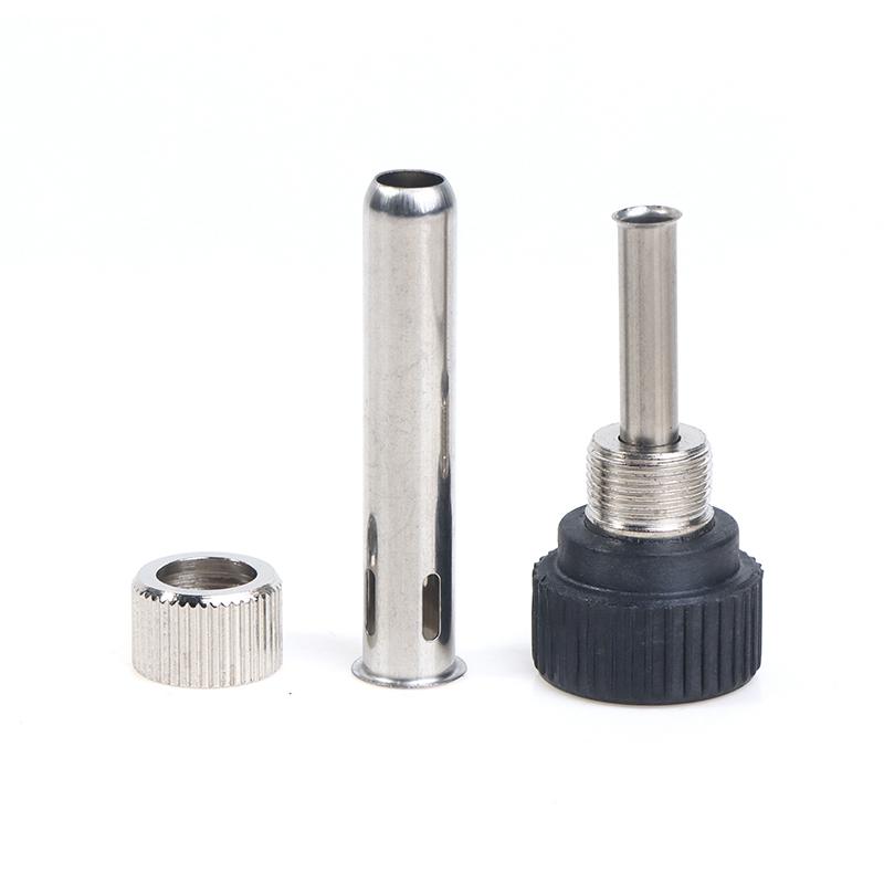 For Esd 852D 936 937D 898D 907 Hakko Iron Tip Cannula Casing And 5 X Solder Iron Tips Soldering Station Iron Handle Adapter