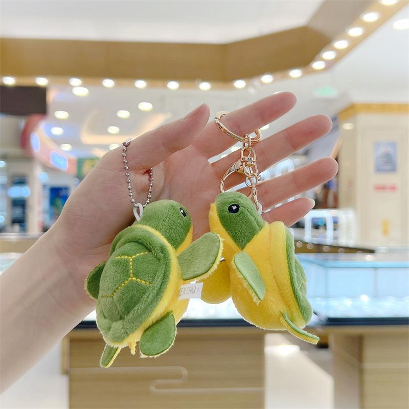 Cute Turtle Pendant Game Small Gift Children's Doll Keychain Accessories Small Doll