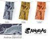Maeda Senko ANDRIAS (Giant Salamander) Outdoor Tenugui Towel, Andrias Japonicus, Burgundy, Size: Approx. 100cm x 34cm