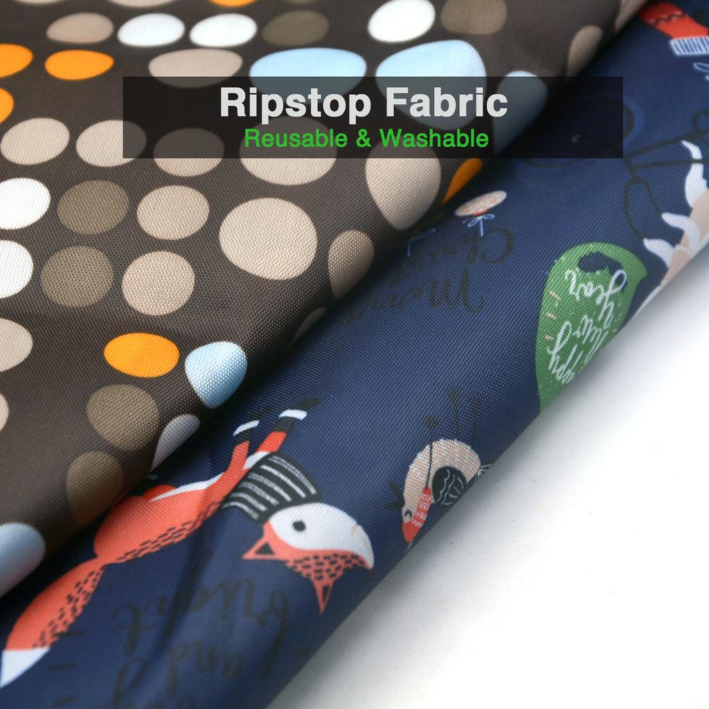 Сумка Большая складная сумка для покупок Многоразовая сумка для продуктов Прочная нейлоновая сумка подходит для подарка на переработку продуктов