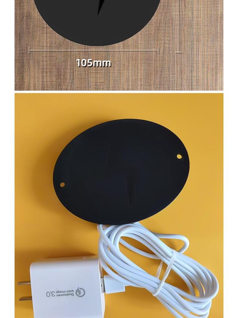 Скрытое беспроводное зарядное устройство дальнего действия под столом 23 мм для домашнего использования