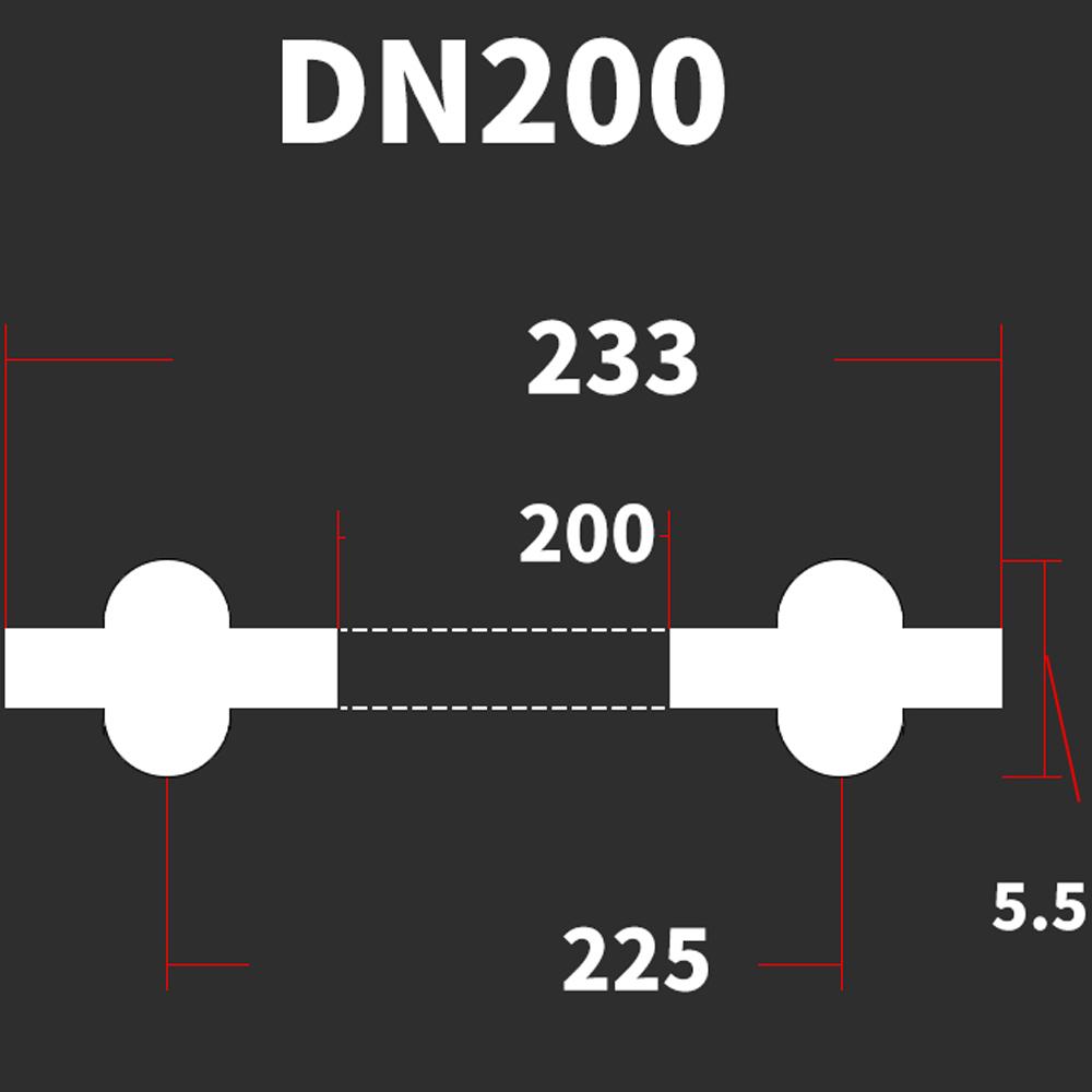 DN10-DN200 Стандарт DIN 3/4" 1.5" 2" -8" Тройной зажим EPDM Санитарная уплотнительная прокладка Лента для домашнего пивоварения
