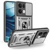 Бронированный чехол для OPPO F29 PRO  A5 PRO  Reno 13 Pro 5G Чехол Сдвижная защита камеры Кольцо-держатель Противоударная накладка Fundas