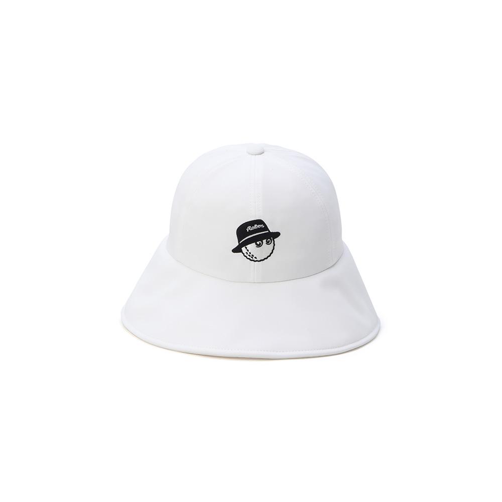 MALBON GOLF Malbon Широкая кепка-ведро White (Женщина)