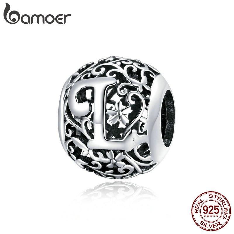 Шарм BAMOER из стерлингового серебра, для браслета