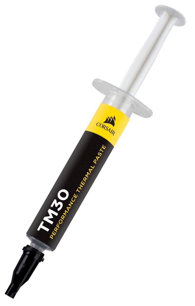 CORSAIR Corsair TM30 Высокоэффективная термопаста Низкая вязкость Премиальный термоматериал на основе оксида цинка Термопаста XX1480 CT-9010001-WW
