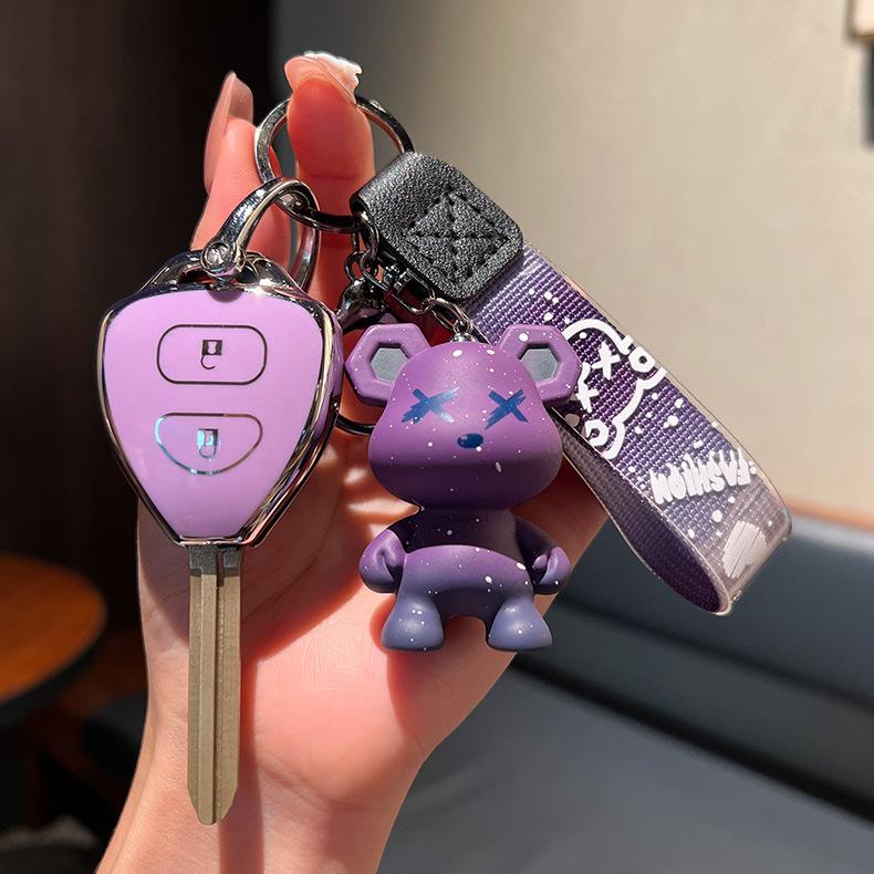 Подходит для старой модели Toyota Camry, чехол для дистанционного ключа Highlander, чехол для ключа с раздельной пряжкой, модификация, специальный чехол