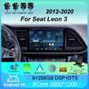 Автомобильное радио Android 14 Carplay для Seat Leon 3 2012 2013 2014 2015 - 2020 Навигация GPS Мультимедийный проигрыватель стерео Wi-Fi+4G Auto BT