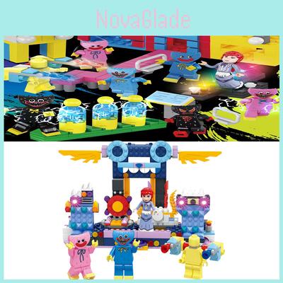 Poppy Playtime Конструктор 4-в-1 8-в-1 Хагги Вагги Блоки Игра-головоломка для детей