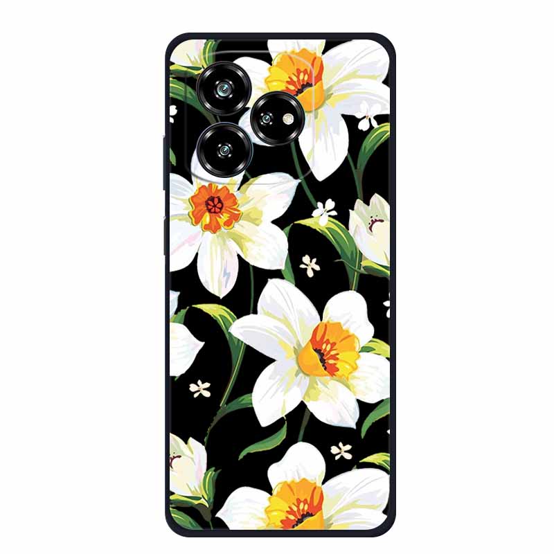 Чехол For ZTE Axon 60 Lite Чехол Милый Мультяшный Кот Черный Силиконовый Мягкий Чехол для Телефона Для ZTE Blade V60 Axon 60 Задняя Крышка Чехол 60lite