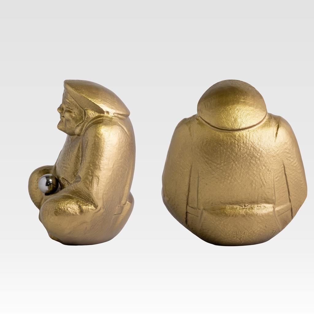 Драгоценность Дайкокутэн Ниттен Скульптор Сотаро Саэгуса Статуя Украшение Семь Богов Счастья Такаока Медная посуда Прототип_Будда (Ходзю Дайкокутэн)