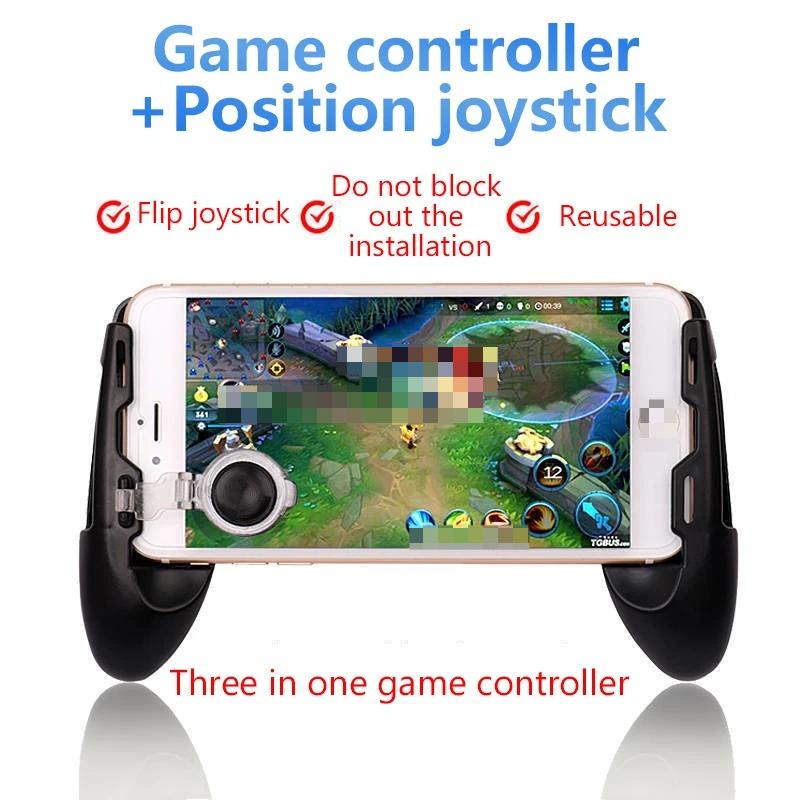 Портативный игровой джойстик для мобильных игр 3-в-1 Телескопический держатель геймпада Универсальный игровой контроллер для телефона для мобильного телефона 5