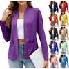 Женский повседневный модный однотонный топ с карманами, женская куртка-кардиган