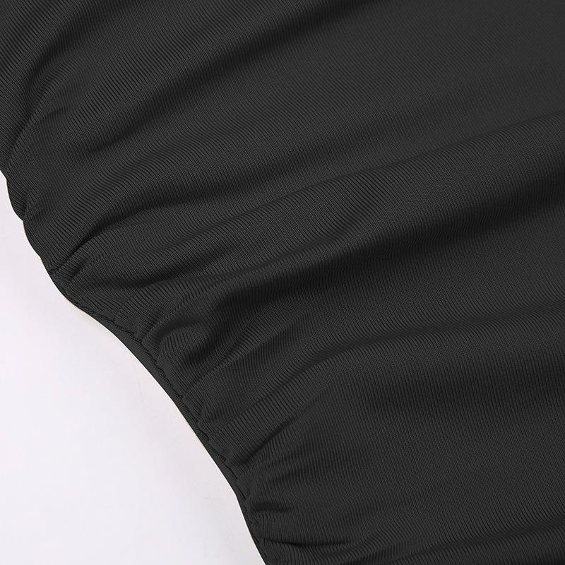 Футболка с капюшоном, женская, облегающая, с длинными рукавами, короткий топ