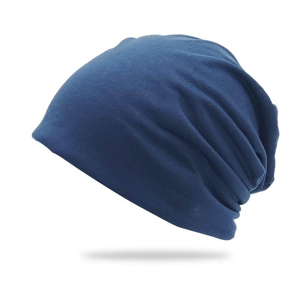 Brimless Winter Beanie Hat Polyester Stretch Fit Hats Fashion Thermal Warmer Cap  Cycling