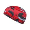 Custom Logo Digital Printing Plain Cycling Running Sport 3D Embroidery Breathable Mesh Wave Motorcycle Helmet Liner Cap Hat