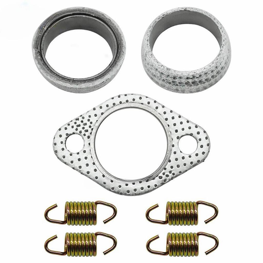 Exhaust Muffler Gasket Spring Rebuild Kit For ATV Polaris Hawkeye 300 Ranger 500 400 Sportsman 400 450 500 Scrambler