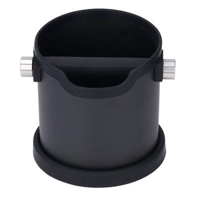 Контейнер для хранения кофейной гущи из нержавеющей стали с нескользящей силиконовой прокладкой